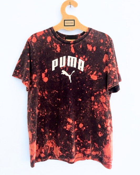 Vintage PUMA Bleach sports T-shirt