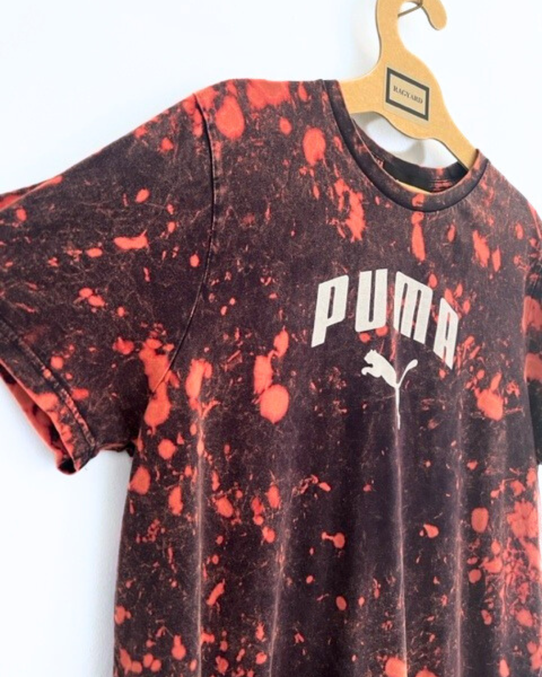 Vintage PUMA Bleach sports T-shirt