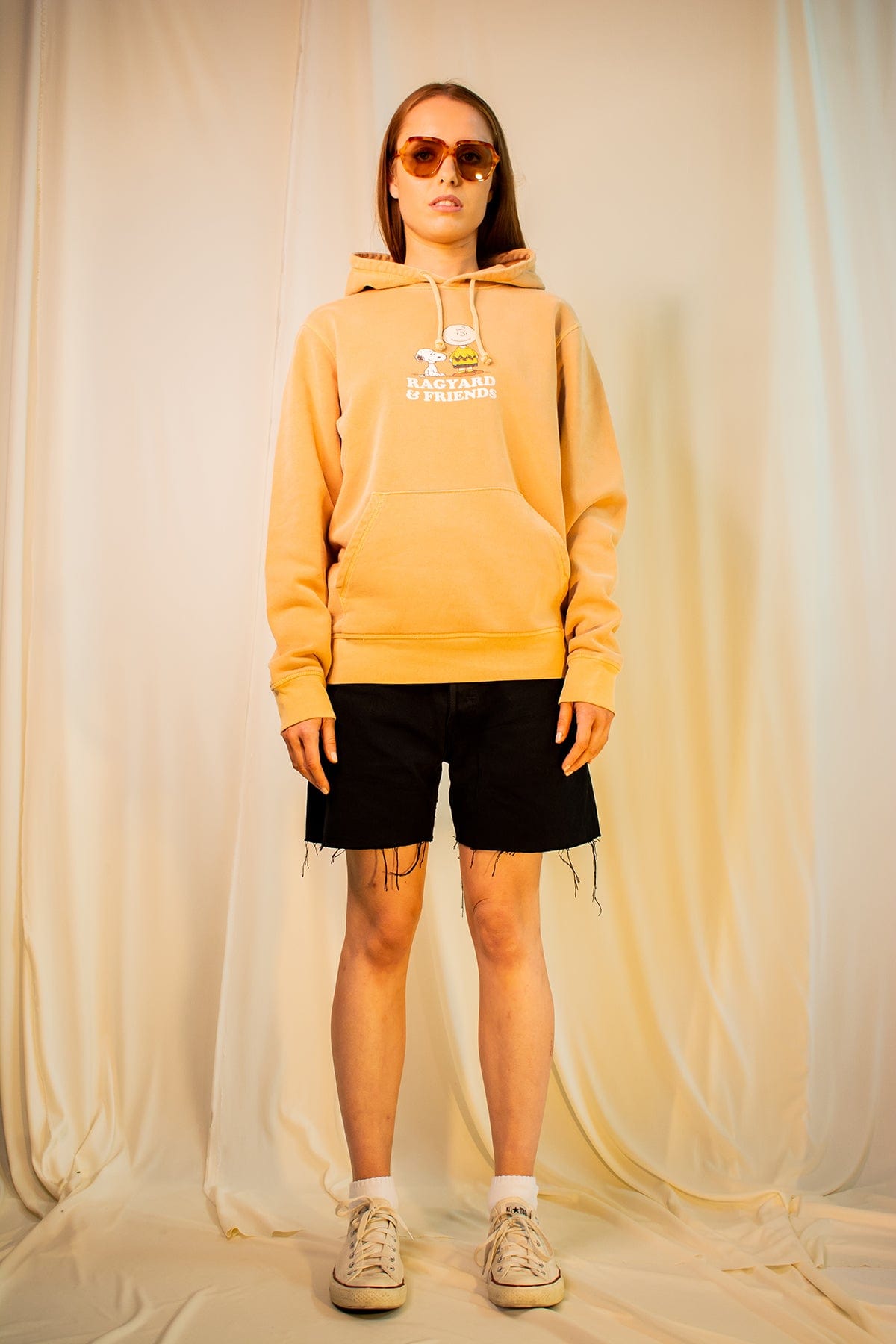 Friends yellow outlet hoodie