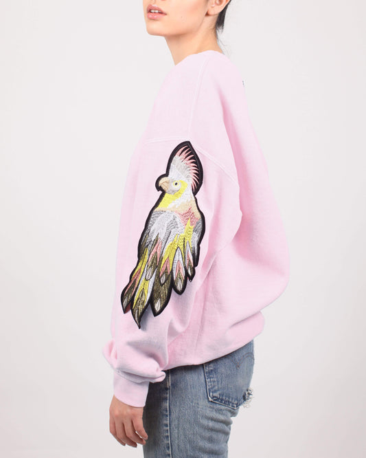 Pink Parrot Sweatshirt