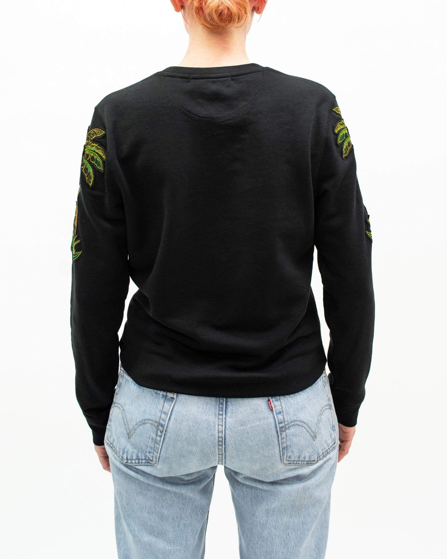 Palm Tree Sweatshirt Black